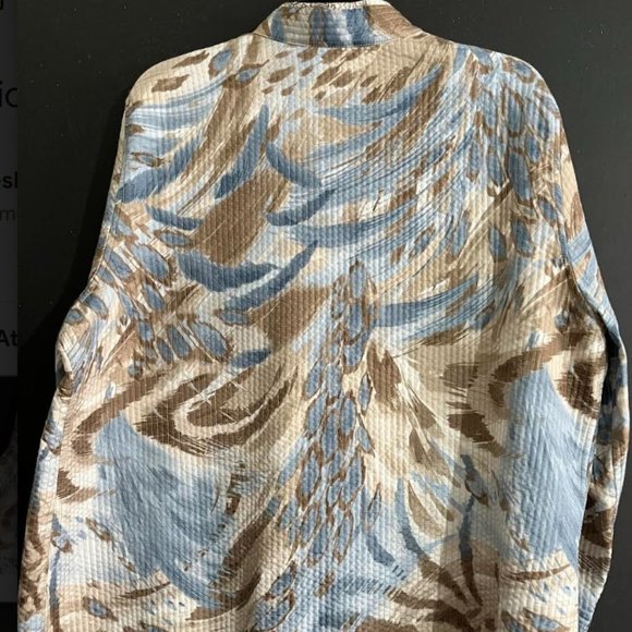 Alfred Dunner Lightweight Open Front Jacket - Picture 3 of 5